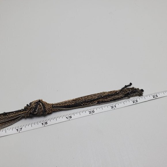 BCBG Generation Chain Mixed Metals Gold Tone Silve - Picture 8 of 8